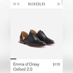 Nisolo d’Orsay Oxford NWOT